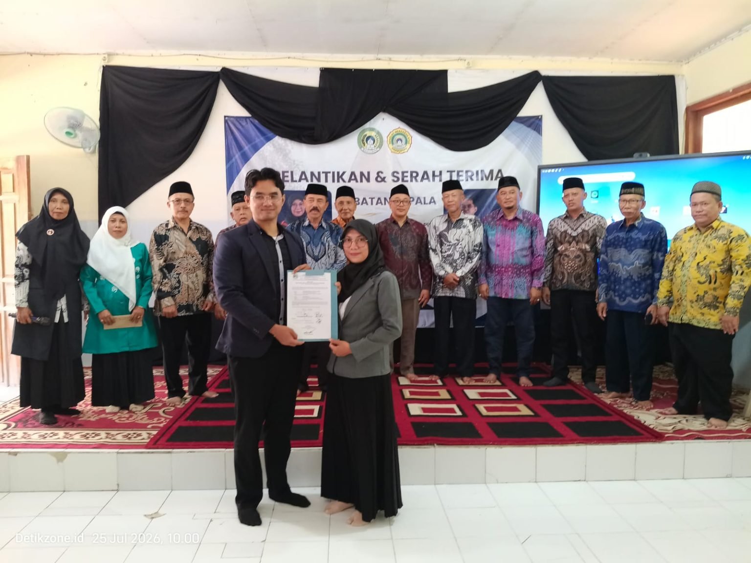 Pelantikan Kepala Sekolah Baru SMAS Umar Mas'ud