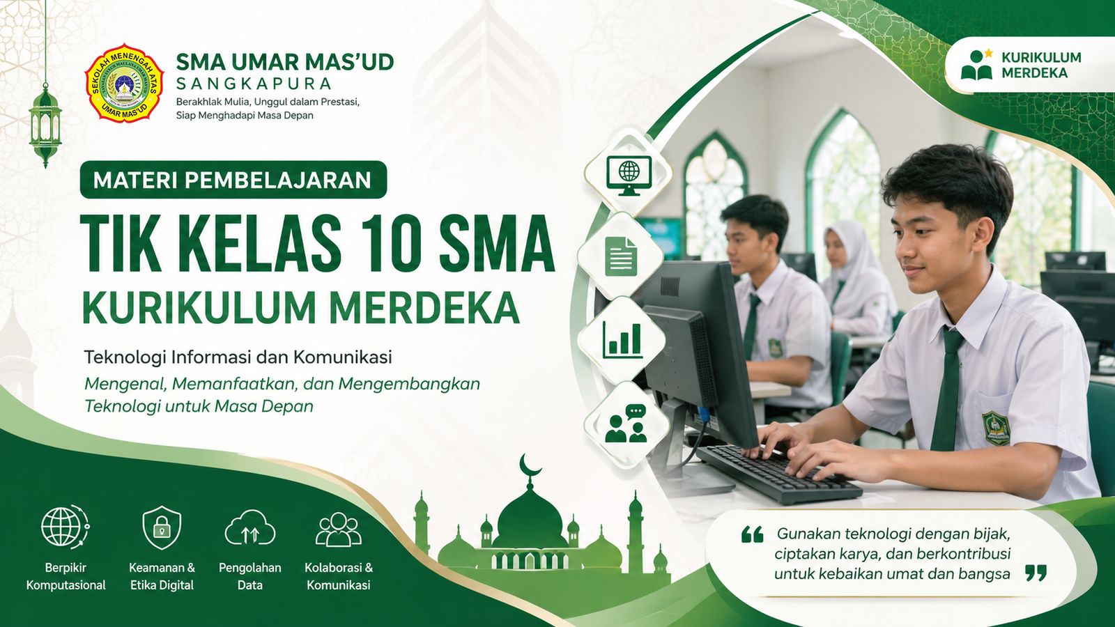 Mengenal, Memanfaatkan, dan Mengembangkan Teknologi Informasi dan Komunikasi